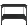 Konferenční stolek černý 55 x 55 x 40 cm kompozitní dřevo 832828