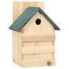 Ptačí budky 4 ks 23 x 19 x 33 cm jedlové dveře 47248