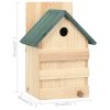 Ptačí budky 4 ks 23 x 19 x 33 cm jedlové dveře 47248