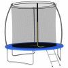 Trampolína s příslušenstvím kulatá 244 x 55 cm 100 kg 92453