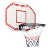 Basketbalový koš bílý 90x60x2 cm polyethylen 93663