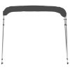 Bimini stříška se 4 oblouky antracitová 243 x 210 x 137 cm 93139