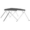 Bimini stříška se 4 oblouky antracitová 243 x 210 x 137 cm 93139