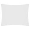 Stínící plachta oxfordská látka obdélníková 3 x 4 m bílá 135265