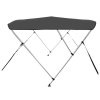 Bimini stříška se 3 oblouky antracitová 183 x 196 x 137 cm 93136