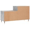 Botník betonově šedý 102x36x60 cm kompozitní dřevo 831384