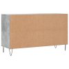 Botník betonově šedý 102x36x60 cm kompozitní dřevo 831416