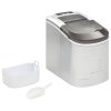 Výrobník ledových kostek 2,4 l stříbrný 15 kg/24 h 50757