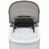 Výrobník ledových kostek 2,4 l stříbrný 15 kg/24 h 50757