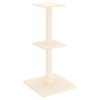 Škrabadlo pro kočky se sisalovými sloupky krémové 73 cm 172034