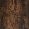 Knihovna s 5 policemi kouřový dub 80x30x154 cm kompozitní dřevo 837679