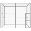 Klec pro kočky 3 x 3 x 2,5 m pozinkovaná ocel 146361
