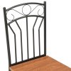 Jídelní židle 6 ks hnědé MDF 281397