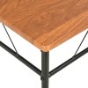 Jídelní židle 6 ks hnědé MDF 281397