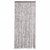 Závěs proti hmyzu hnědo-béžový 90 x 200 cm Chenille 315130