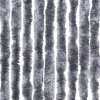 Závěs proti hmyzu stříbrný 90 x 200 cm Chenille 315139