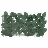 Balkónová zástěna s tmavě zelenými listy 500 x 100 cm 315489