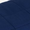 Zátěžová deka modrá 155 x 220 cm 7 kg textil 350740