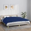 Zátěžová deka modrá 155 x 220 cm 7 kg textil 350740