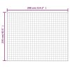 Zátěžová deka modrá 235 x 290 cm 11 kg textil 350804
