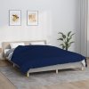 Zátěžová deka modrá 220 x 230 cm 11 kg textil 3154807