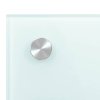 vidaXL Kuchyňský panel bílý 70 x 50 cm tvrzené sklo 249452