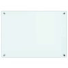 vidaXL Kuchyňský panel bílý 70 x 50 cm tvrzené sklo 249452