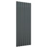 Střešní panely 12 ks práškově lakovaná ocel antracit 100x36 cm 319145