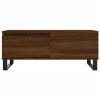 Konferenční stolek hnědý dub 90 x 50 x 36,5 cm kompozitní dřevo 830819