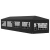Party stan 3 x 12 m antracitový 45106