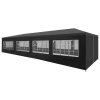 Party stan 3 x 12 m antracitový 45106