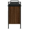 Lavice s botníkem hnědý dub 105,5x32x57,5 cm kompozitní dřevo 835216