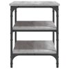 Lavice s botníkem šedá sonoma 70x38,5x49 cm kompozitní dřevo 839041
