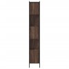 Knihovna hnědý dub 102 x 28 x 172 cm kompozitní dřevo 3213661