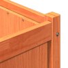 Zahradní truhlík voskově hnědý 150x50x50 cm masivní borovice 837486
