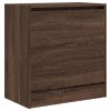 Botník hnědý dub 60 x 34 x 63,5 cm kompozitní dřevo 839944