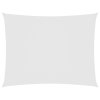 Stínící plachta oxfordská látka obdélníková 5 x 6 m bílá 135274