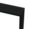 Nástěnné police kostky 3 ks černé MDF 323950