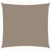 Stínící plachta oxfordská látka čtvercová 2 x 2 m taupe 135410