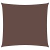Stínící plachta oxfordská látka čtvercová 2,5 x 2,5 m hnědá 135796