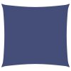 Stínící plachta oxfordská látka čtvercová 5 x 5 m modrá 135526