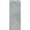 Plotové kotvy 6 ks stříbrné 14 x 6 x 60 cm pozinkovaná ocel 145309