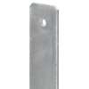 Plotové kotvy 6 ks stříbrné 14 x 6 x 60 cm pozinkovaná ocel 145309