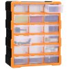 Organizér s 18 středně velkými zásuvkami 38 x 16 x 47 cm 149597