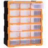 Organizér s 18 středně velkými zásuvkami 38 x 16 x 47 cm 149597
