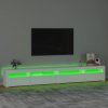 TV skříňka s LED osvětlením bílá 270x35x40 cm 3152746