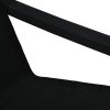 Relaxační židle černá textil 351058