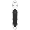 Nafukovací Stand Up Paddleboard s plachtou černo-bílý 92736