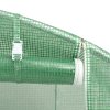 Skleník s ocelovým rámem zelený 72 m² 18 x 4 x 2 m 3188068