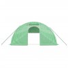 Skleník s ocelovým rámem zelený 64 m² 16 x 4 x 2 m 3188067
